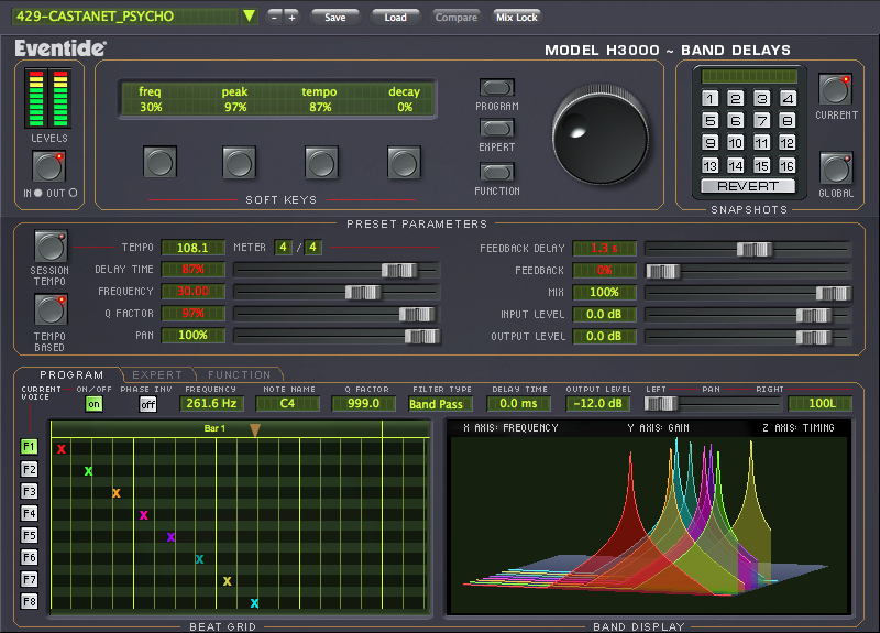 EVENTIDE H3000 BAND DELAYS MKII