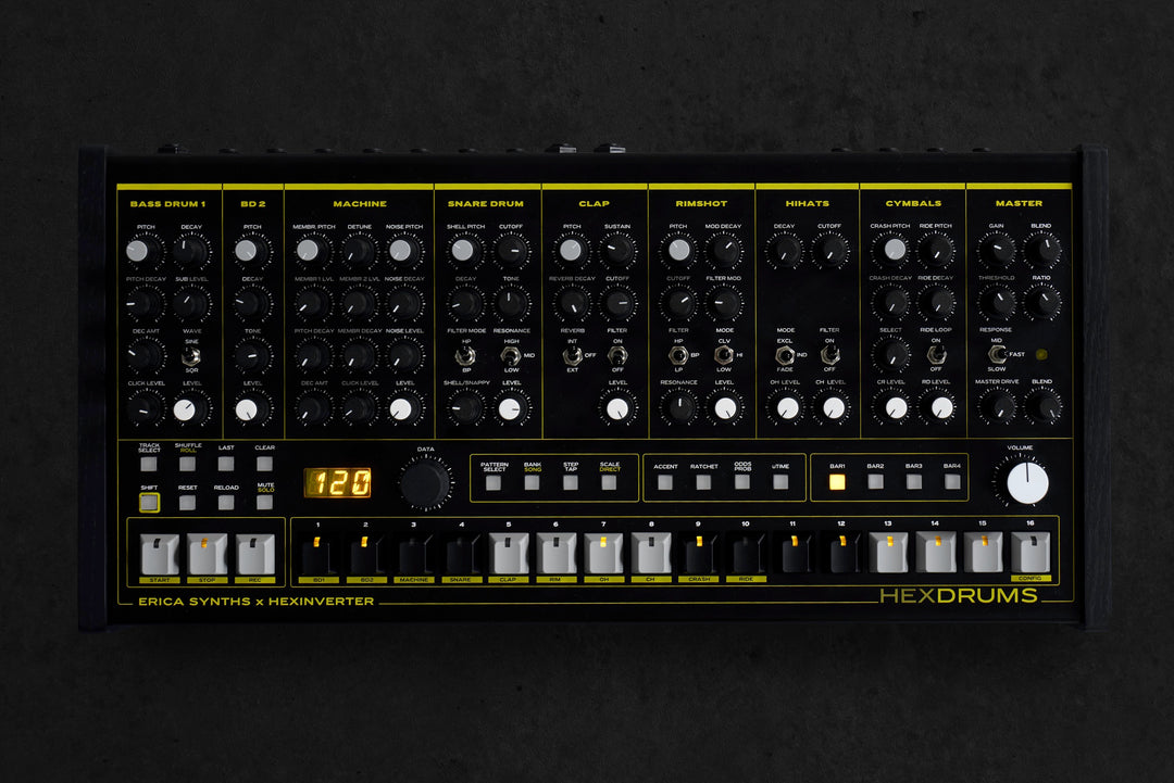 ERICA SYNTHS HEXINVERTER HEXDRUMS