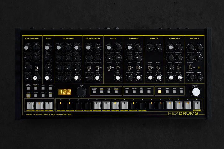 ERICA SYNTHS HEXINVERTER HEXDRUMS