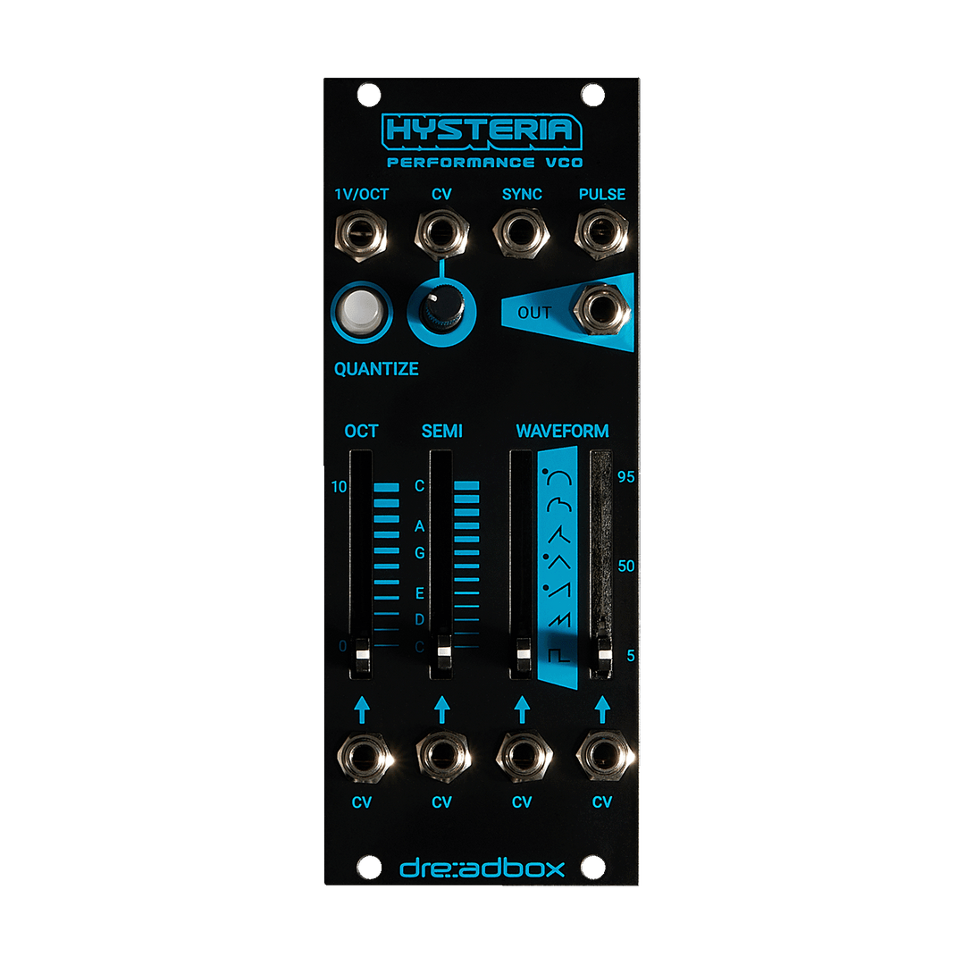 DREADBOX HYSTERIA BLACK LIGHT VCO V2