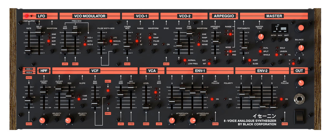 鍵盤楽器 Black Corporation ISE-NIN Black Corporation ISE-NIN – Detroit Modular