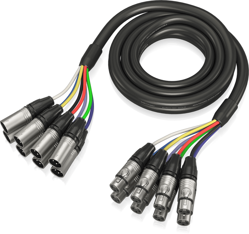 BEHRINGER GMX 8-WAY MULTICORE CABE WITH XLR CONNECTORS