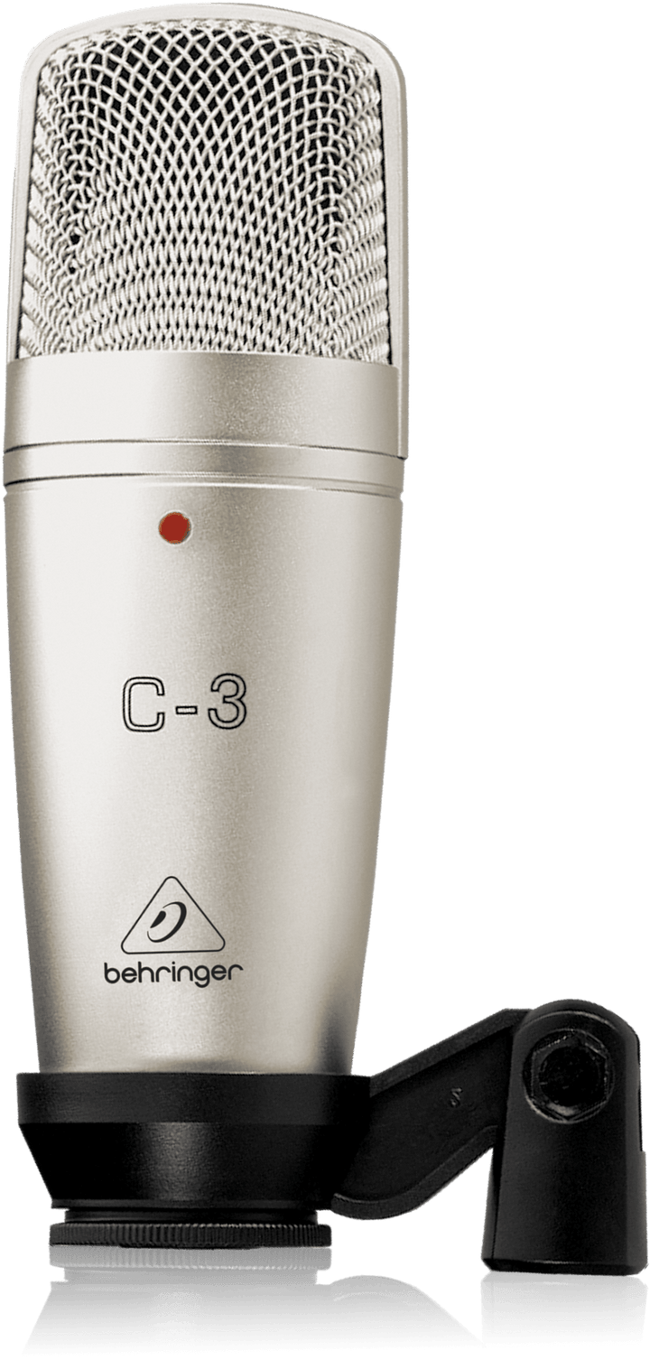 BEHRINGER C-3 DUAL DIAPHRAGM STUDIO CONDENSER MICROPHONE