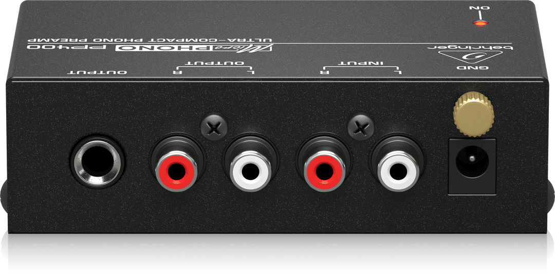 BEHRINGER PP400 ULTRA-COMPACT PHONO PREAMP