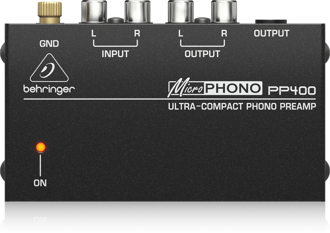 BEHRINGER PP400 ULTRA-COMPACT PHONO PREAMP