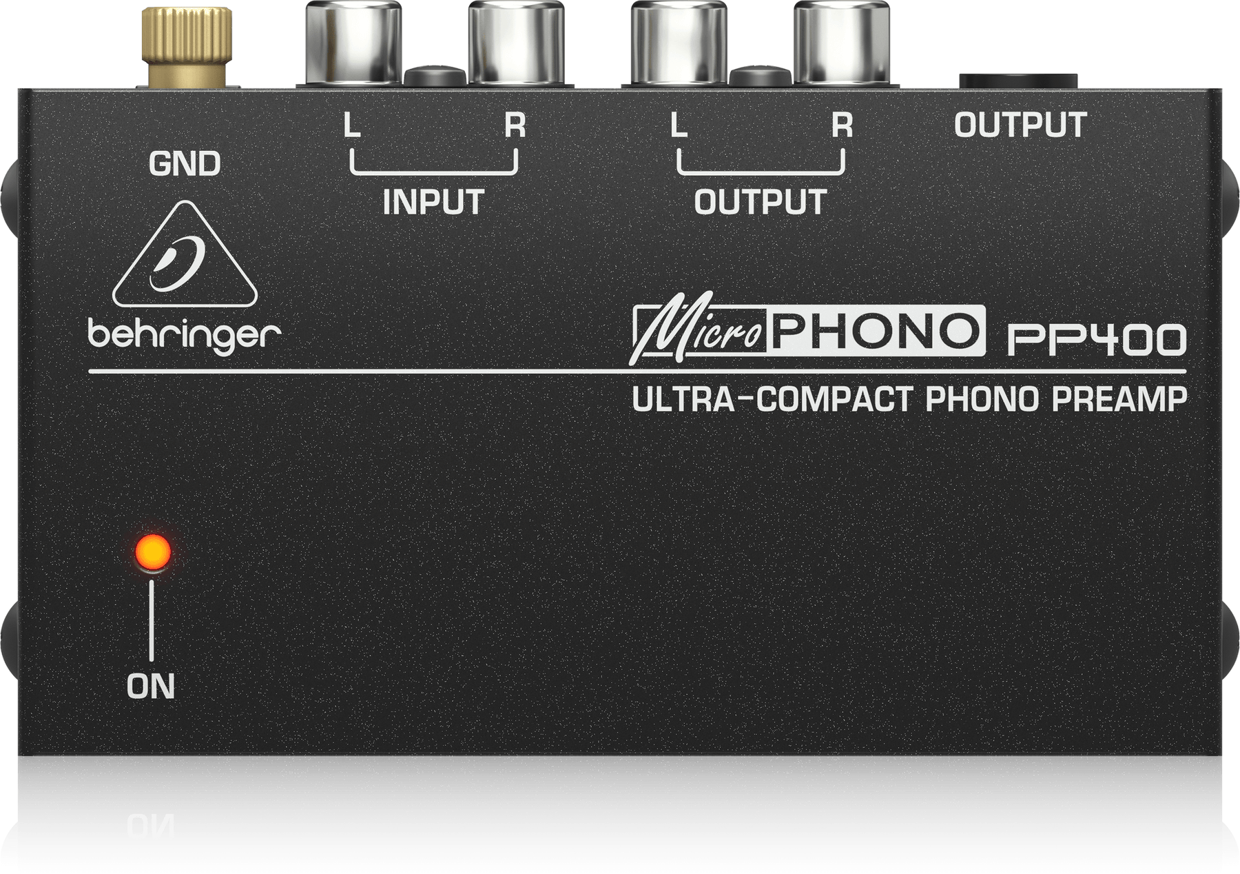 BEHRINGER PP400 ULTRA-COMPACT PHONO PREAMP – Detroit Modular