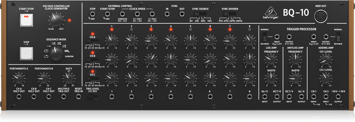 BEHRINGER BQ-10 24 STEP ANALOG SEQUENCER