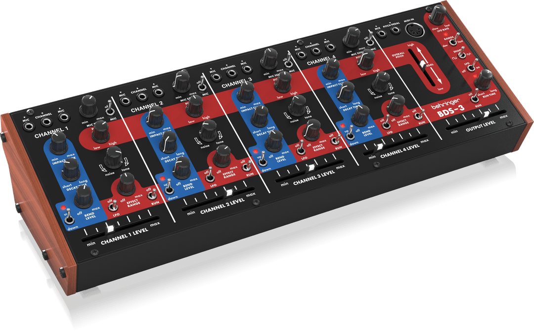 BEHRINGER BDS-3 4 CHANNEL DRUM SYNTHESIZER