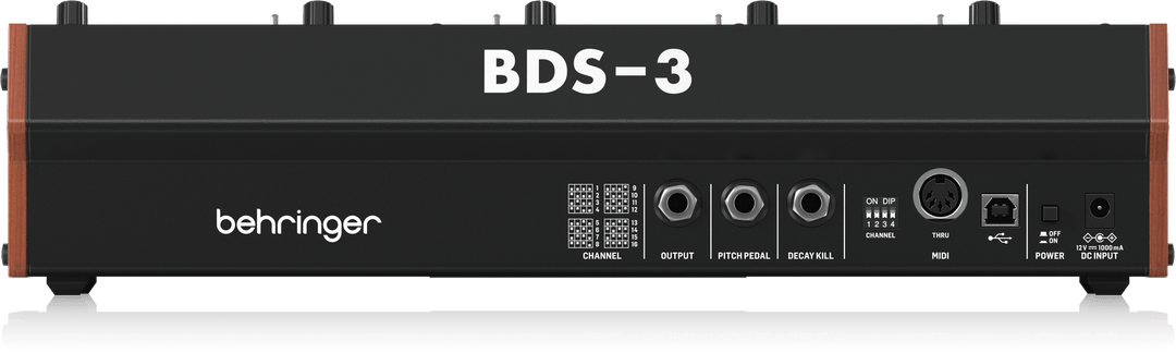 BEHRINGER BDS-3 4 CHANNEL DRUM SYNTHESIZER