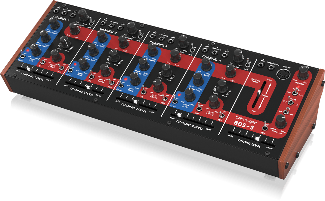 BEHRINGER BDS-3 4 CHANNEL DRUM SYNTHESIZER
