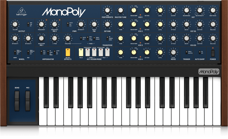 BEHRINGER MONOPOLY POLYPHONIC SYNTHESIZER
