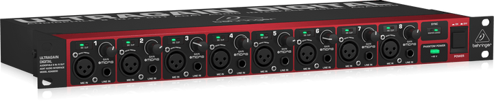 BEHRINGER ULTRAGAIN ADA8200 ADAT AUDIO INTERFACE