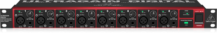 BEHRINGER ULTRAGAIN ADA8200 ADAT AUDIO INTERFACE