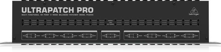 BEHRINGER PX3000 Balanced Ultra Patch Pro Patch Bay