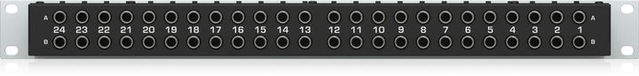 BEHRINGER PX3000 Balanced Ultra Patch Pro Patch Bay