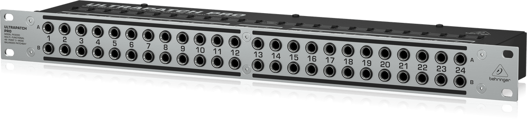 BEHRINGER PX3000 Balanced Ultra Patch Pro Patch Bay