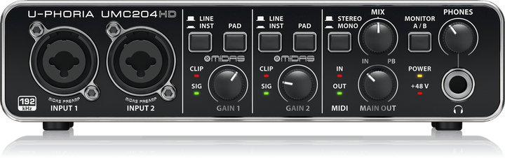 BEHRINGER U-PHORIA UMC204HD : USED