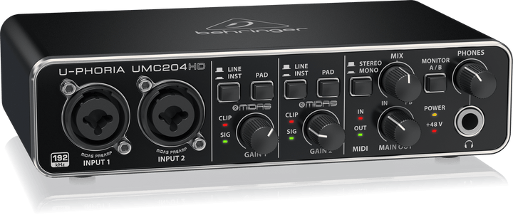 BEHRINGER U-PHORIA UMC204HD : USED