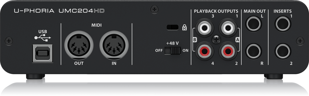 BEHRINGER U-PHORIA UMC204HD : USED
