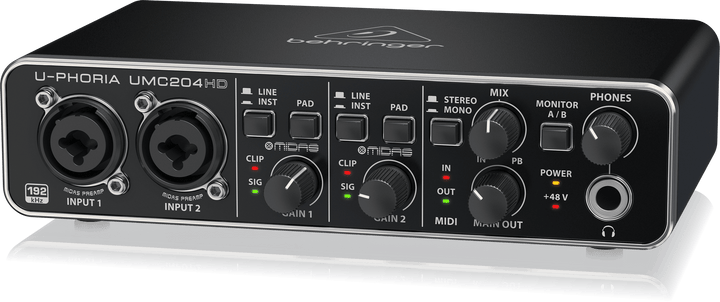 BEHRINGER U-PHORIA UMC204HD : USED