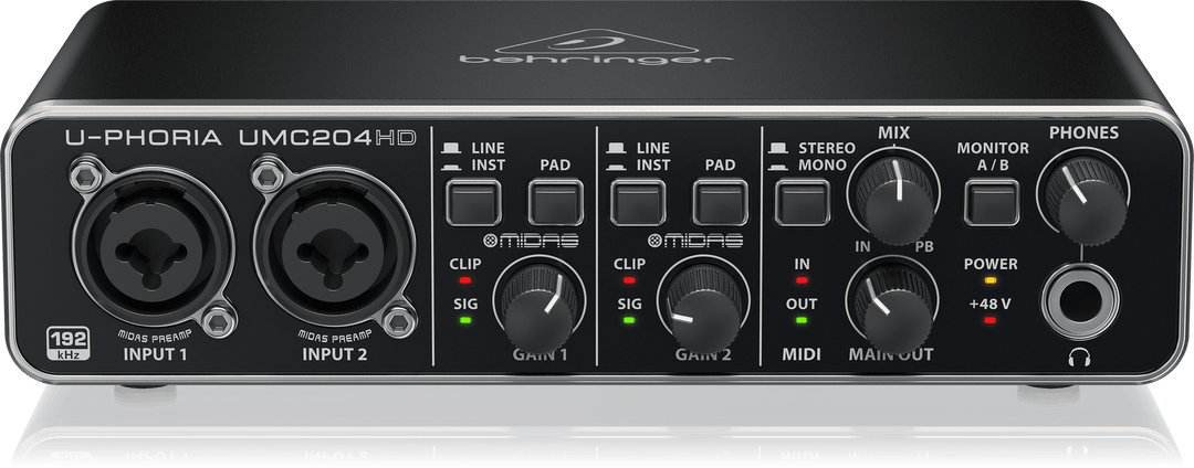 BEHRINGER U-PHORIA UMC204HD : USED