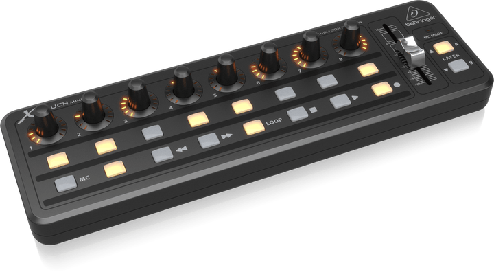 BEHRINGER X-TOUCH MINI ULTRA COMPACT UNIVERSAL USB CONTROLLER