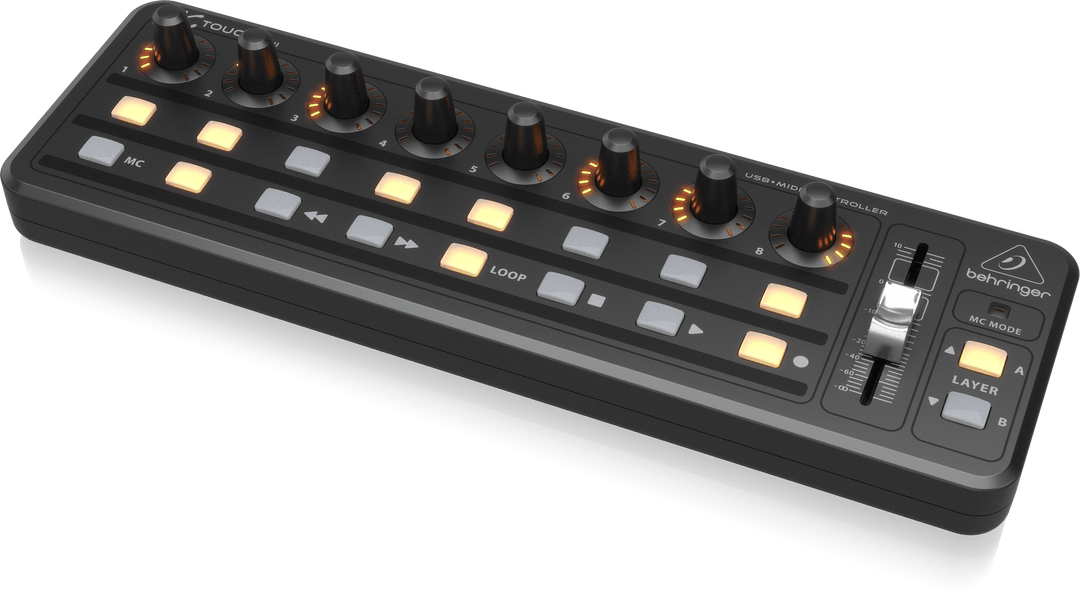 BEHRINGER X-TOUCH MINI ULTRA COMPACT UNIVERSAL USB CONTROLLER