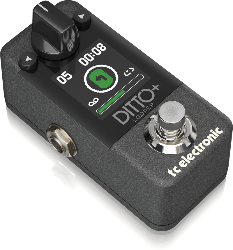 TC ELECTRONICS DITTO+ LOOPER PEDAL