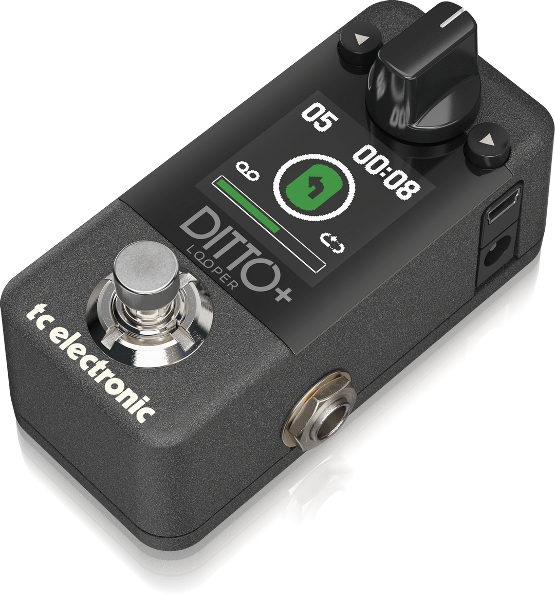 TC ELECTRONICS DITTO+ LOOPER PEDAL