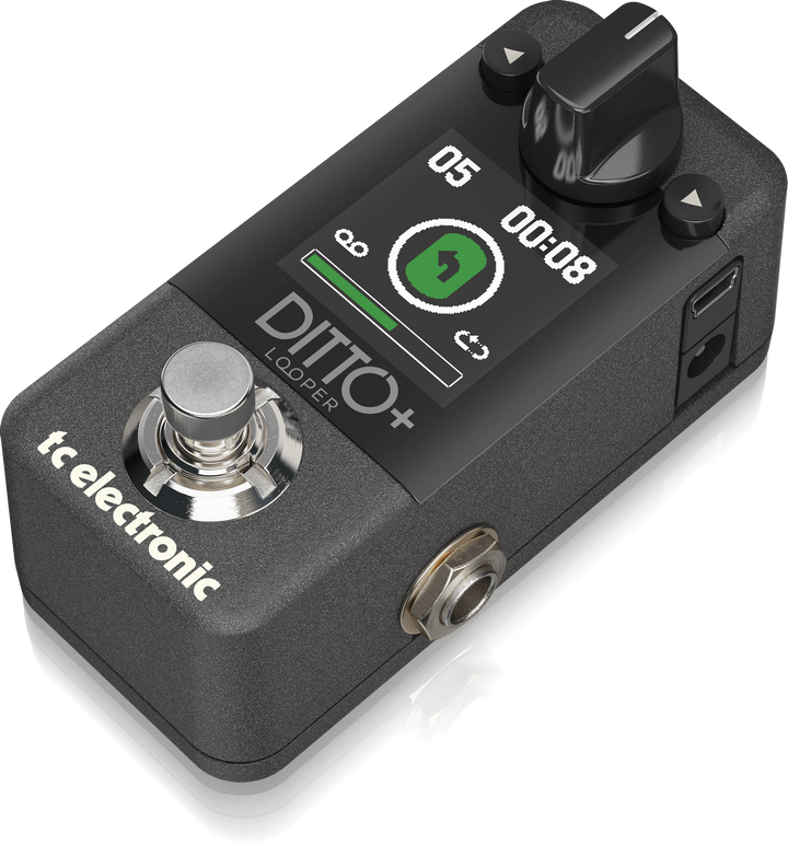 TC ELECTRONICS DITTO+ LOOPER PEDAL