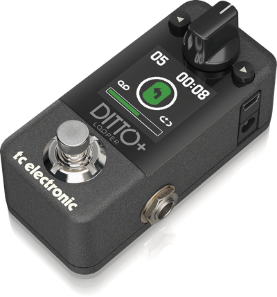 TC ELECTRONICS DITTO+ LOOPER PEDAL