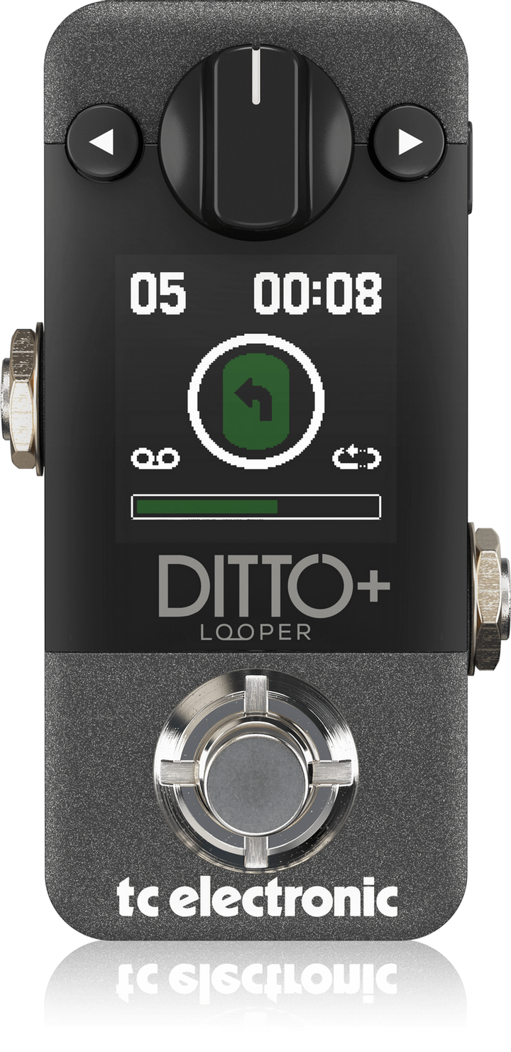 TC ELECTRONICS DITTO+ LOOPER PEDAL