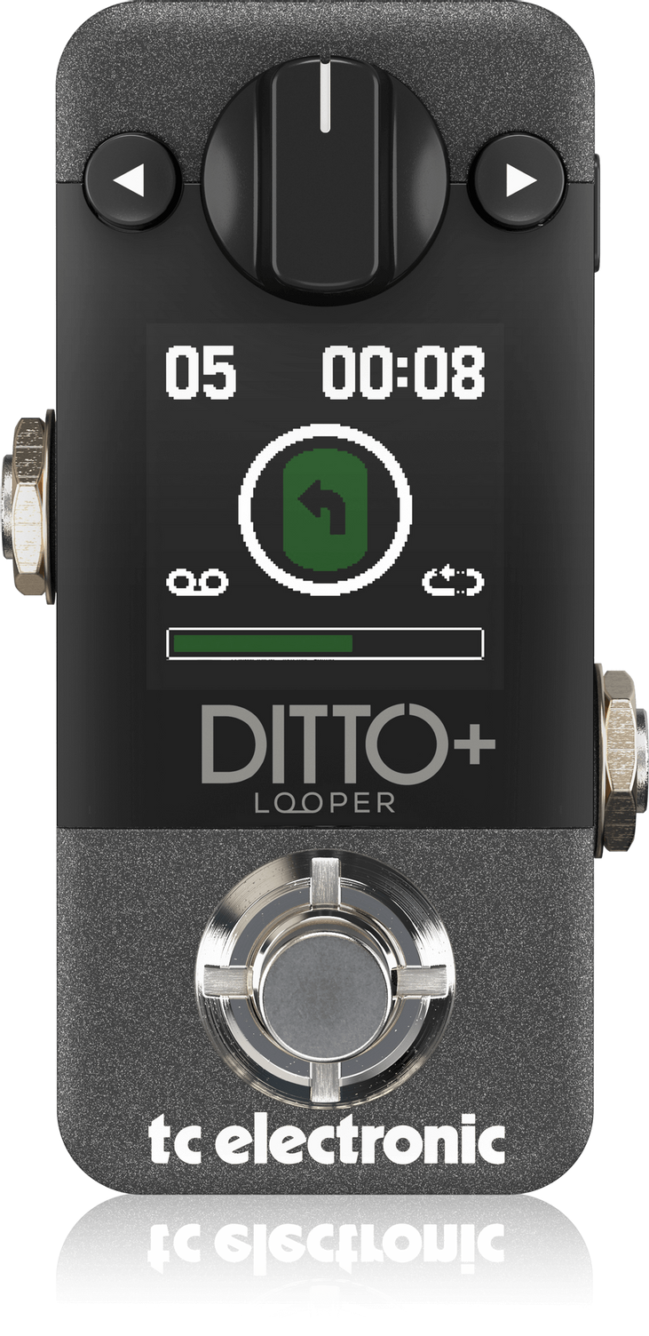 TC ELECTRONICS DITTO+ LOOPER PEDAL