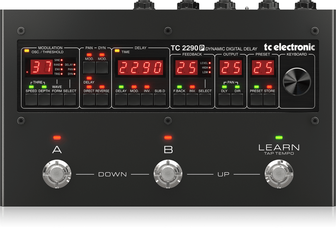 TC ELECTRONIC 2290 P DIGITAL DELAY PEDAL