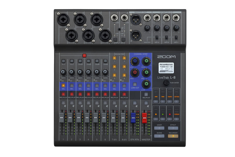 ZOOM LIVETRAK L-8