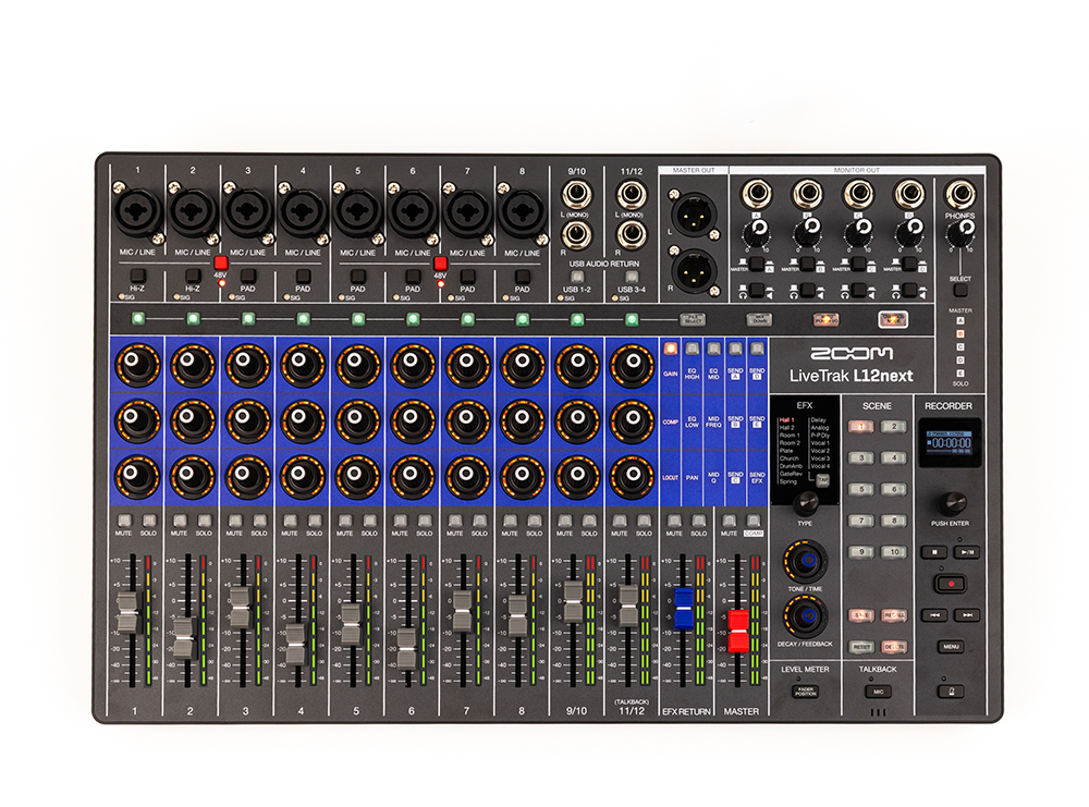 ZOOM LIVETRAK L12NEXT