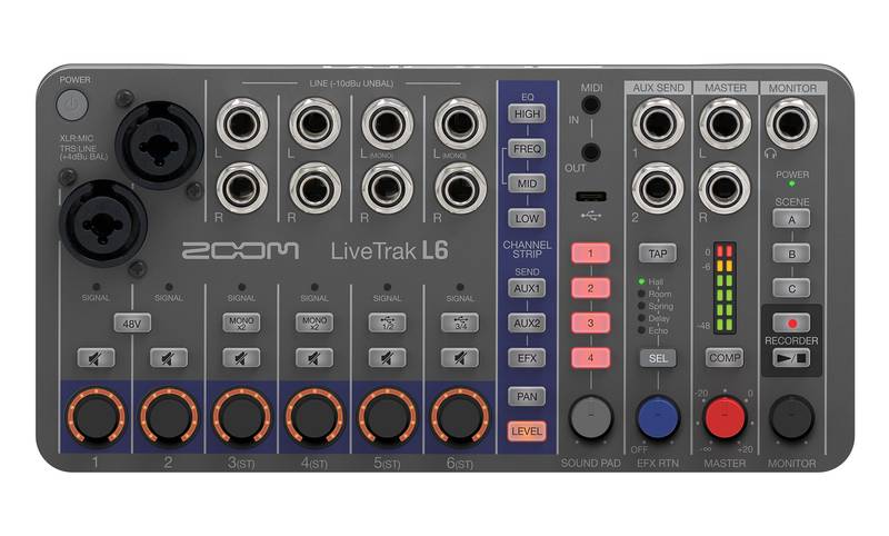 ZOOM LIVETRAK L6