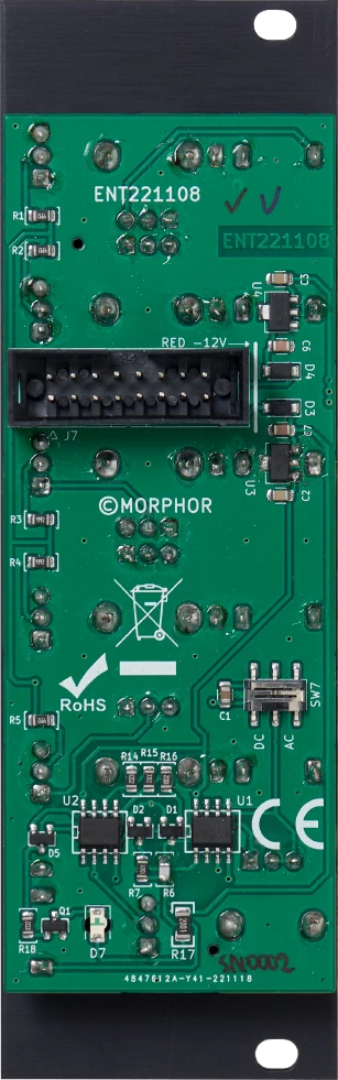 MORPHOR MIXER 5-CHANNEL AMPLIFIER