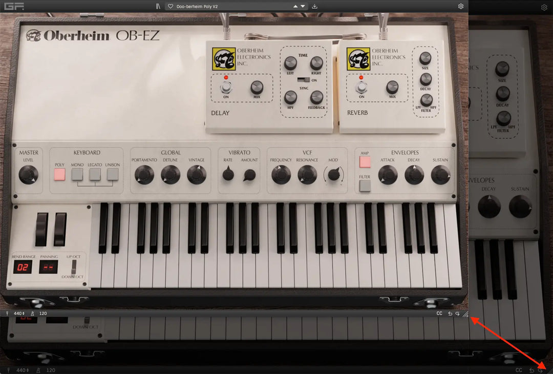 GFORCE OBERHEIM OB-EZ