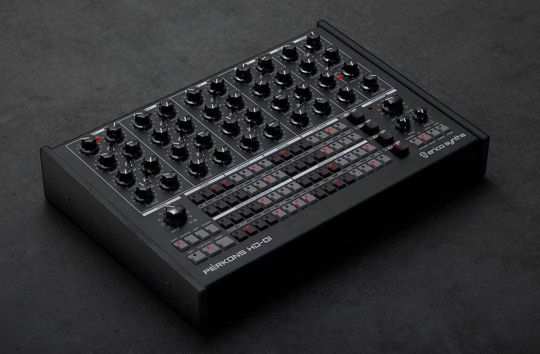 ERICA SYNTHS PERKONS HD-01 DRUM MACHINE BLACK : B-STOCK