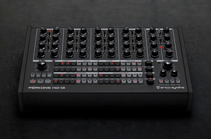 ERICA SYNTHS PERKONS HD-01 DRUM MACHINE BLACK : B-STOCK