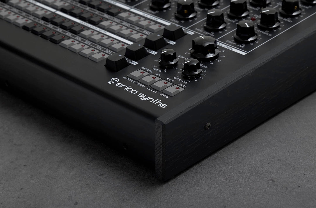 ERICA SYNTHS PERKONS HD-01 DRUM MACHINE BLACK : B-STOCK