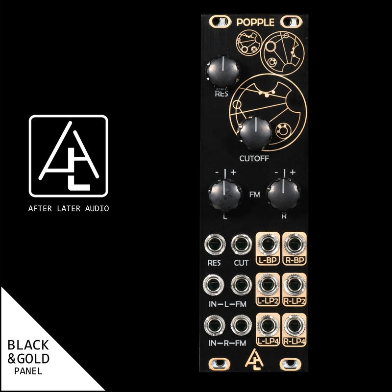 AFTER LATER AUDIO POPPLE STEREO VCF