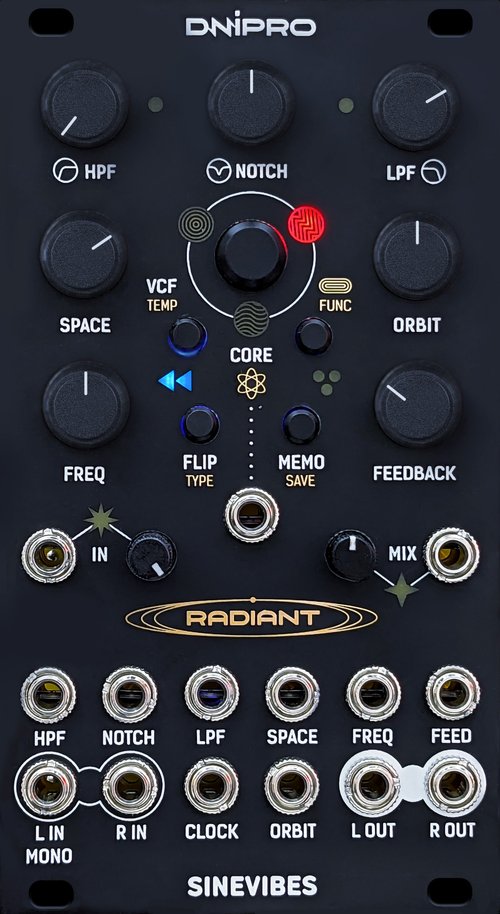 DNIPRO RADIANT MORPHABLE EFFECT PROCESSOR