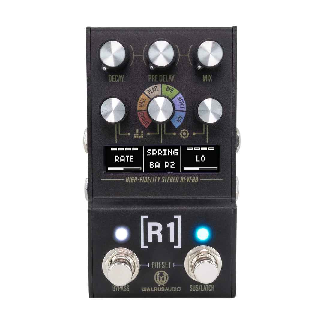 WALRUS AUDIO MAKO SERIES: R1 MK2 HIGH FIDELITY STEREO REVERB