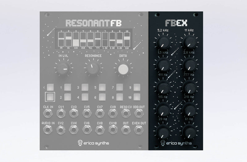 ERICA SYNTHS GRAPHIC RESONANT FILTERBANK FB EXPANDER