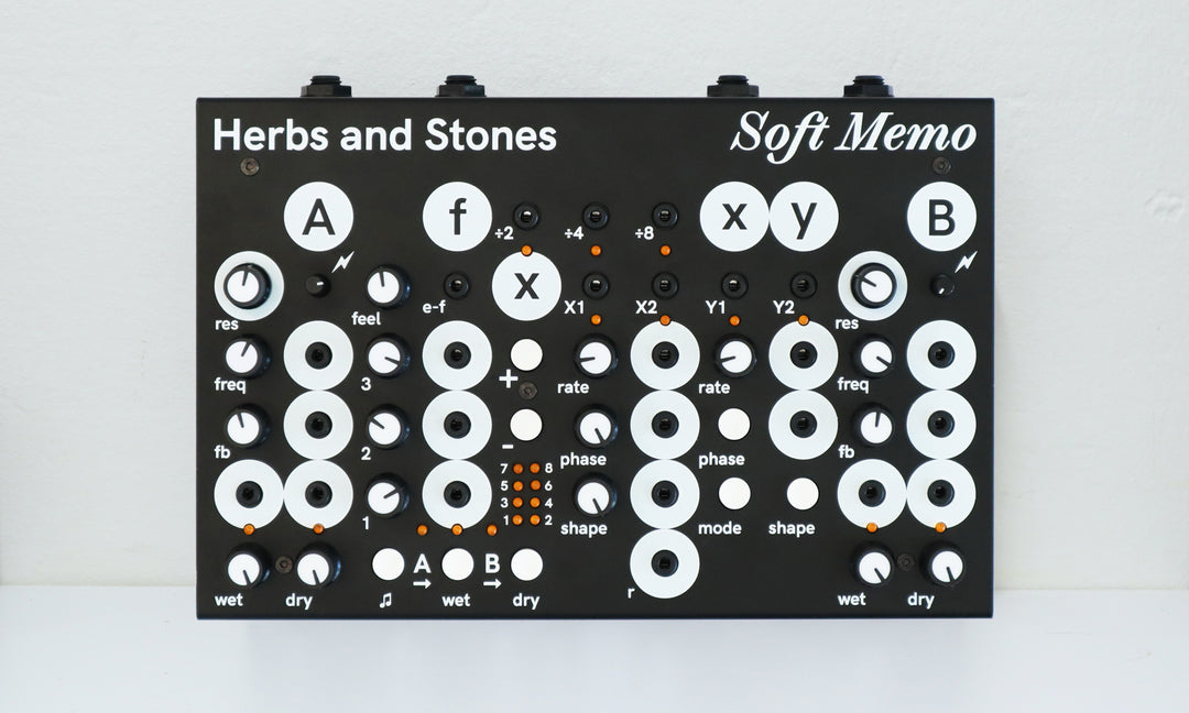 HERBS AND STONES SOFT MEMO