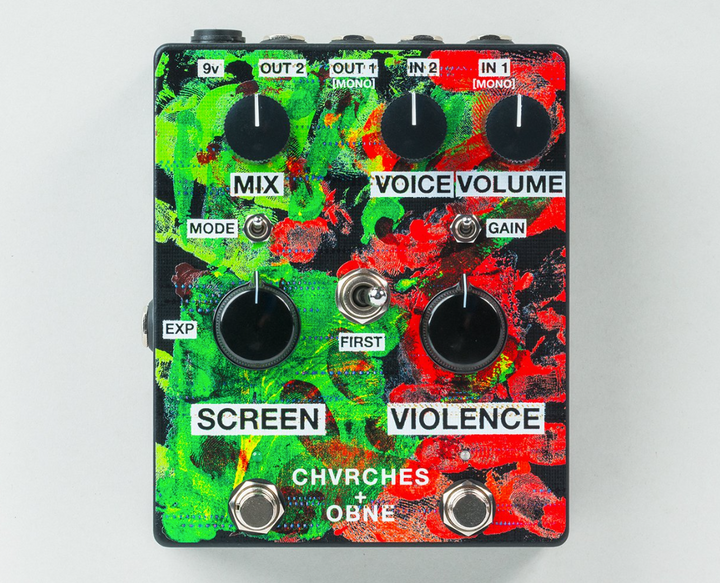 OLD BLOOD NOISE ENDEAVORS SCREEN VIOLENCE STEREO SATURATED MODULATED REVERB