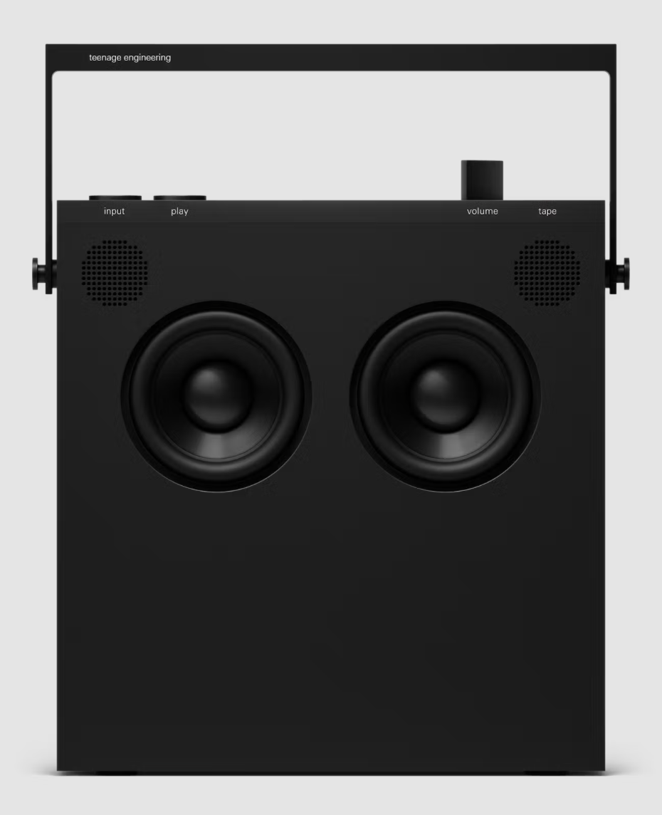 TEENAGE ENGINEERING OB-4 SPEAKER BLACK