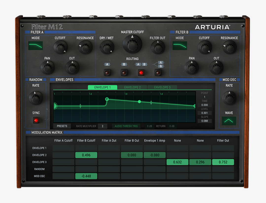ARTURIA FILTER M12